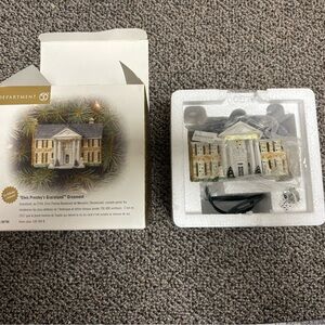 Department 56 Ceramic Elvis Presley Graceland Ornament Christmas